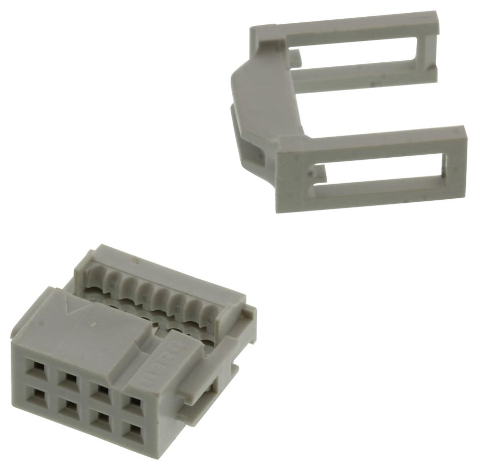 Amphenol Communications Solutions 71600-308Lf Idc Connector, Rcpt, 8Pos, 2Row, 2.54mm/cable