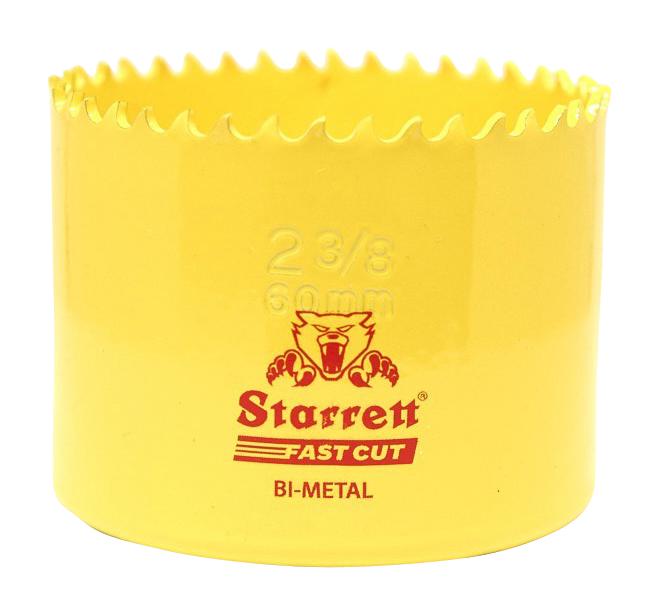 Starrett Fch0238 Holesaw, Bi-Metal, 60mm, 41mm
