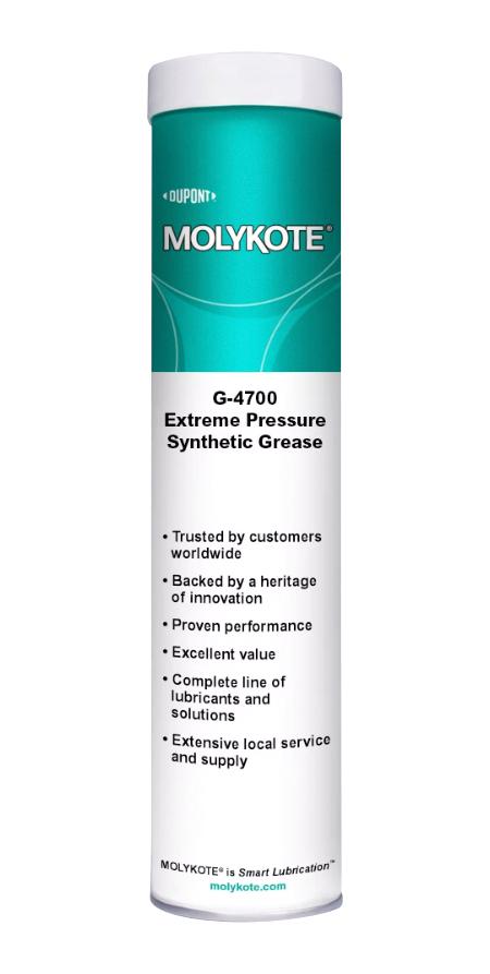 Molykote Molykote G-4700, 390G G-4700 Synthetic Grease, Cartridge, 390G
