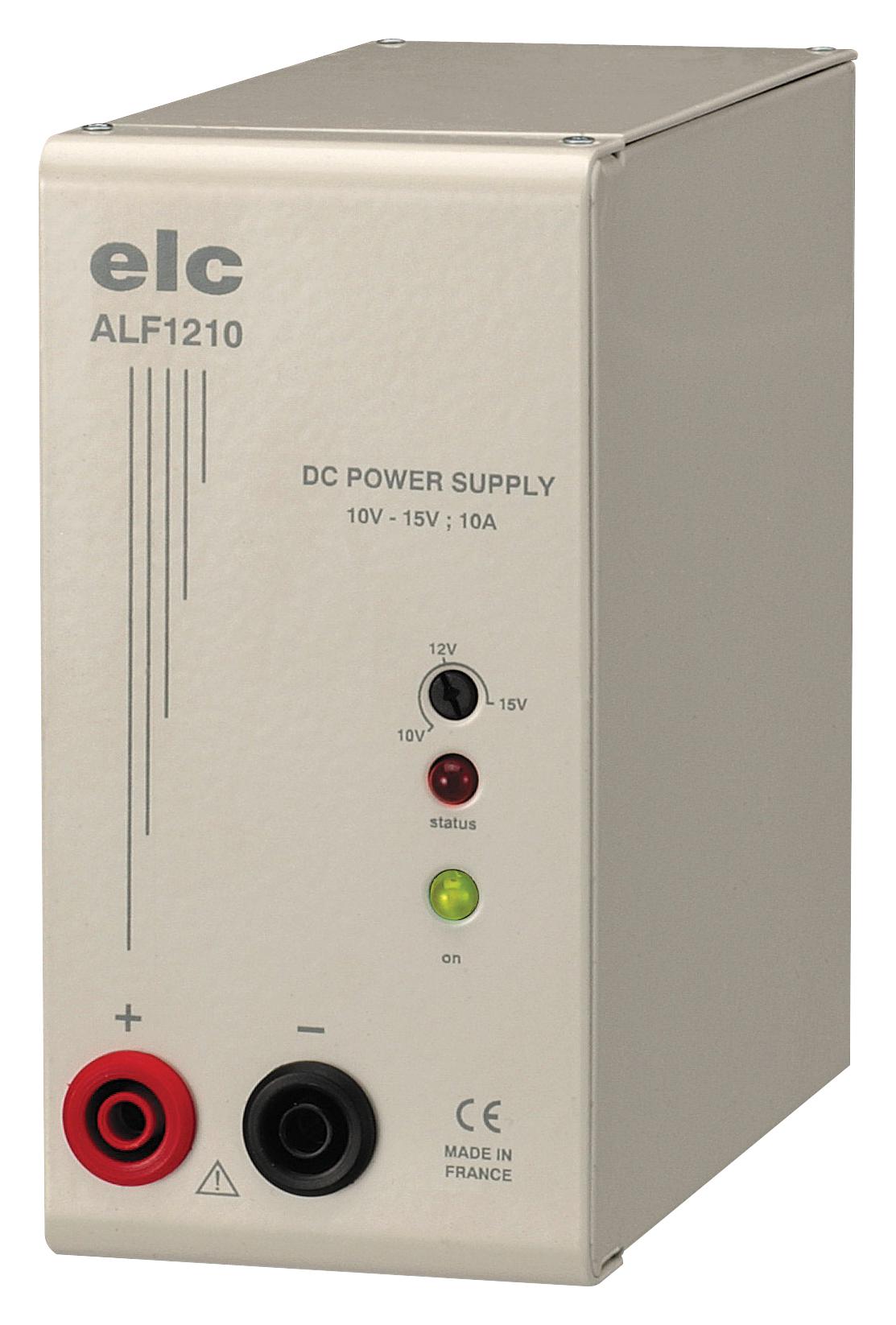Elc Alf1210 Power Supply, 1Ch, 15V, 10A, Adjustable