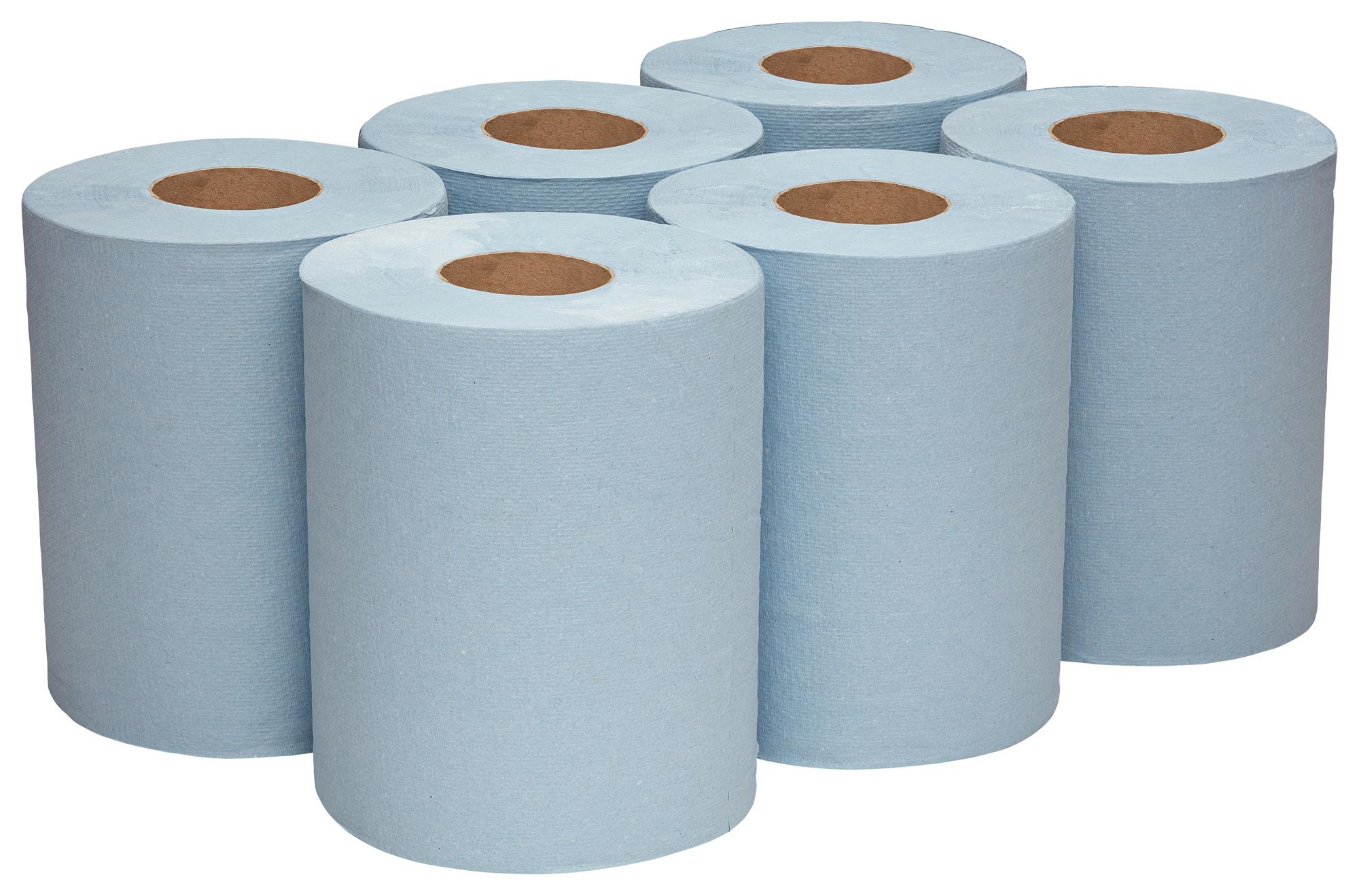 Kimberly Clark 6220 Paper Wipe, 380mm X 183mm, Airflex, Blue