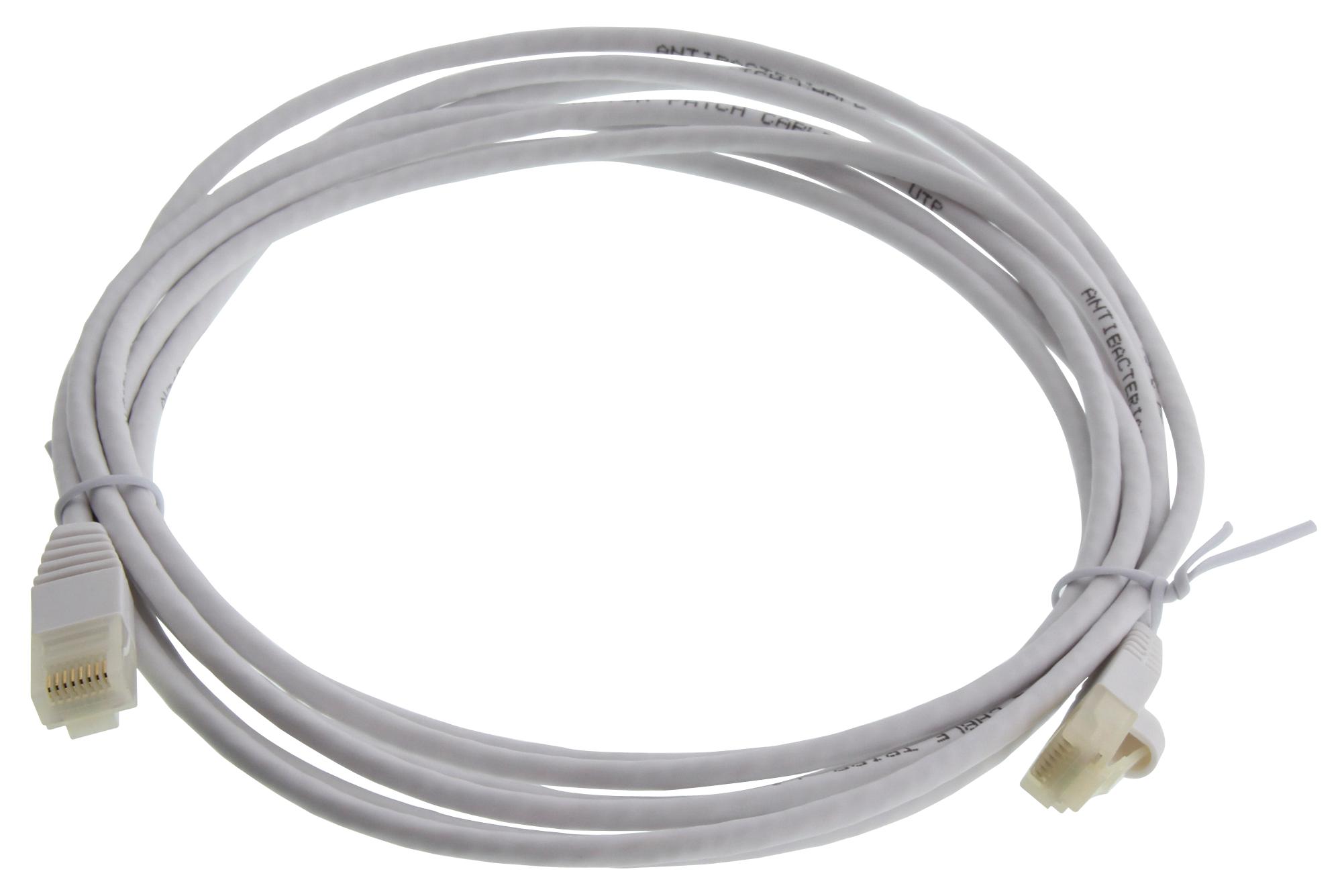 Eaton Tripp Lite N261Ab-S10-Wh Enet Cable, Rj45 Plug-Plug, 10Ft, White