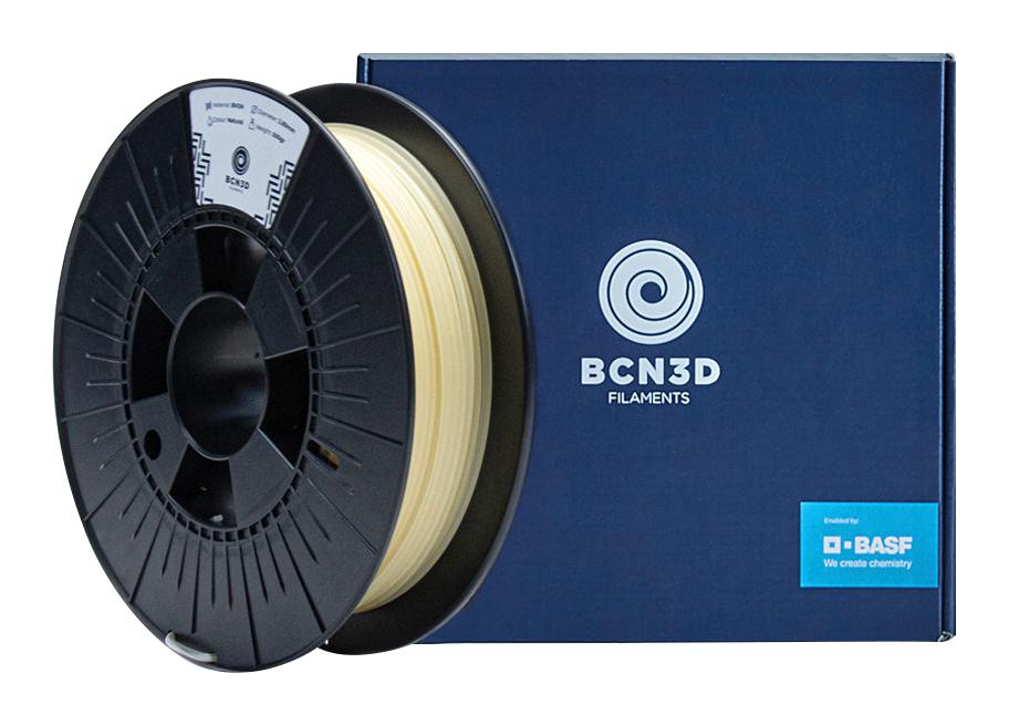 Bcn3D 3603100002 Filament, Natural, 2.85mm, 500G