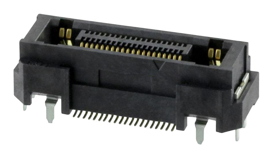 Hirose Fx23-40S-0.5Sv Mezzanine Connector, Rcpt, 40Pos, 2Row, 0.5mm