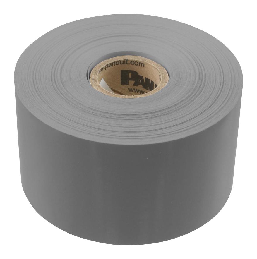 Panduit T200X000Vt1Y Tape, 30.5M L X 50.8mm W, Vinyl, Grey