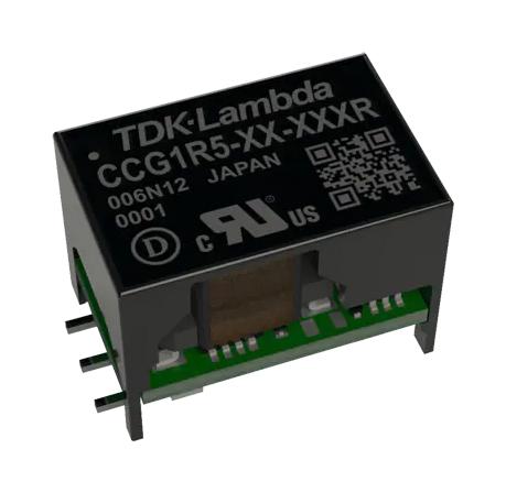TDK-Lambda Ccg1R5-48-12Dr. Dc-Dc Conv, 12V/-12V, 0.065A/-0.065A