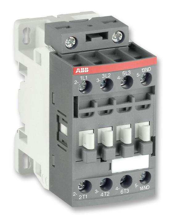 Abb Af09-40-00-13 Contactor, 4P, 100V-250V,25A