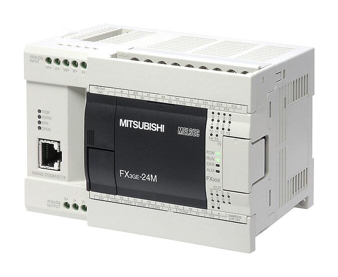 Mitsubishi Fx3Ge-24Mt-Dss Process Controller, 24I/o, 32W, 24Vdc