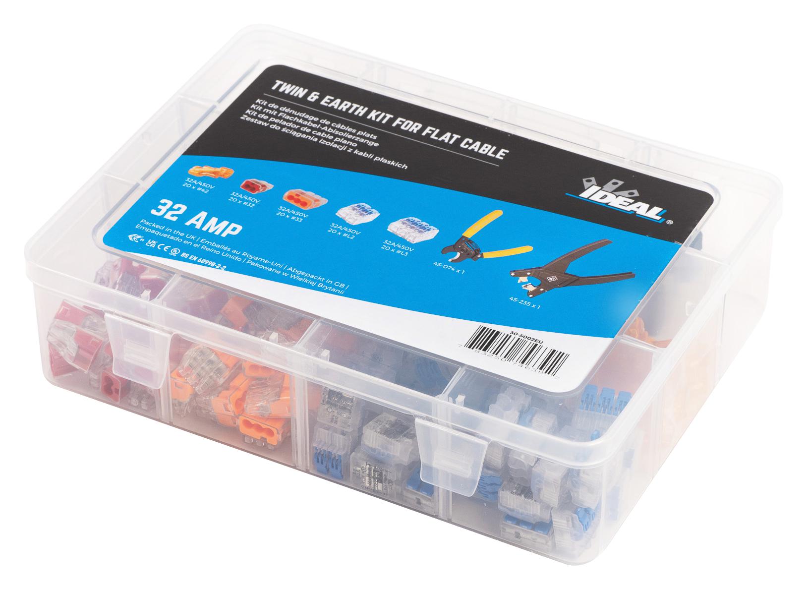 Ideal 30-5002Eu Connector Kit, Wire Connector
