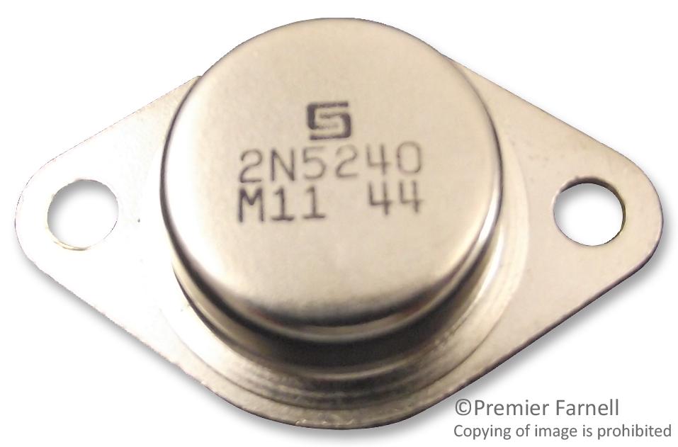 Solid State 2N5240 Transistor,npn,300V,5A,to3