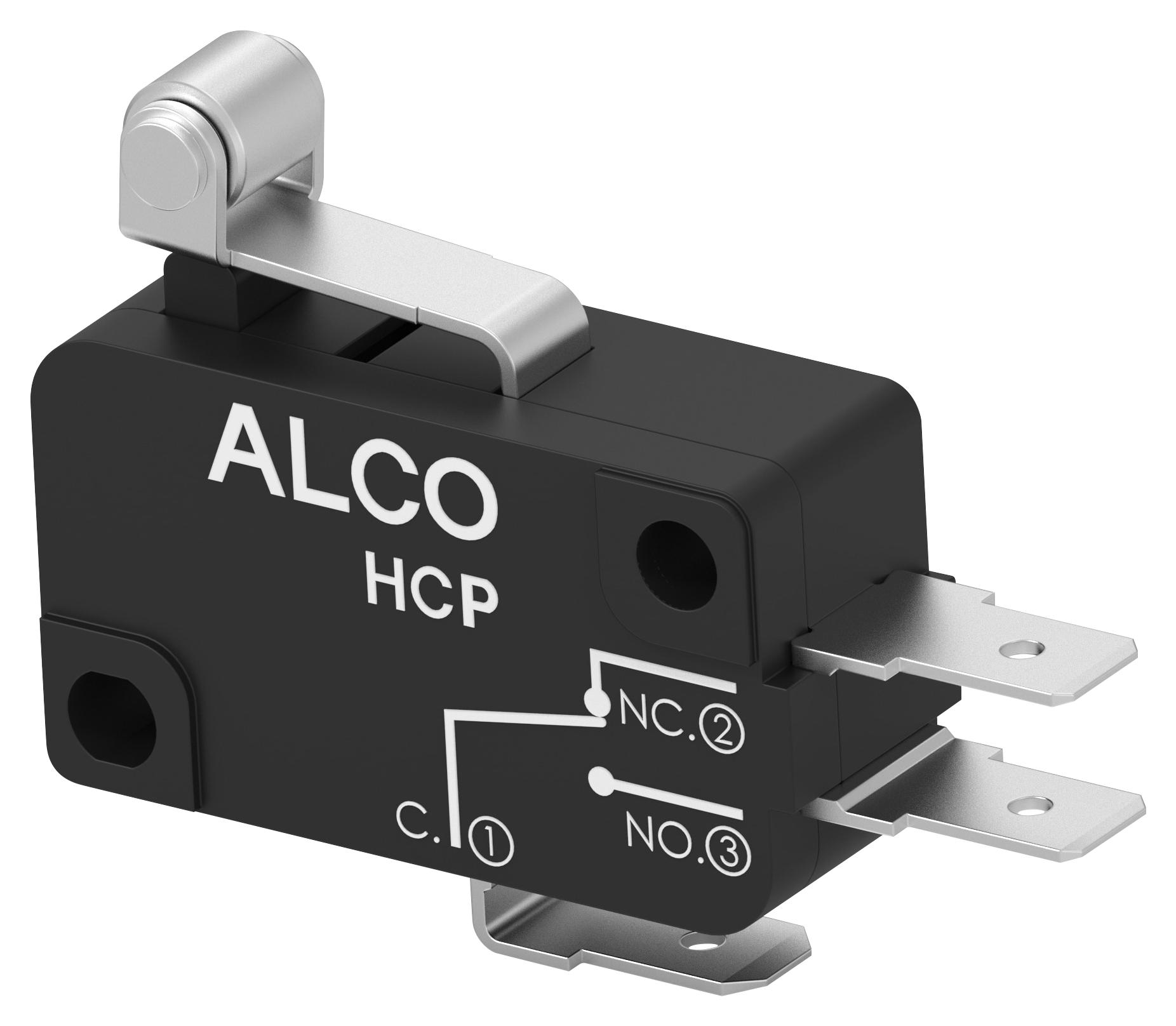 Alcoswitch / Te Connectivity Hcp10Dtd5S04 Microswitch, Spdt, 10A, 250Vac