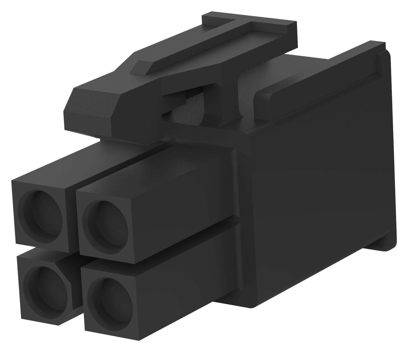 Amp Connectors / Te Connectivity 1-172167-9 Connector Housing, Plug, 4Pos, 4.14mm