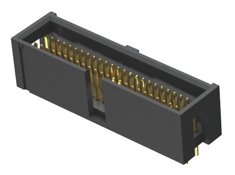 Samtec Tml-105-03-G-D Receptacle, 1.27mm, Tht Vert, 10Way