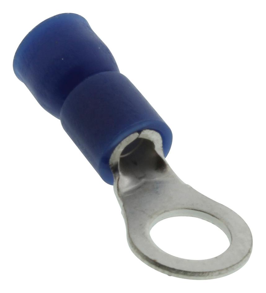 Hoffman Products Fvl1614-M5R2 Terminal, Ring Tongue, #10, Crimp, Blue