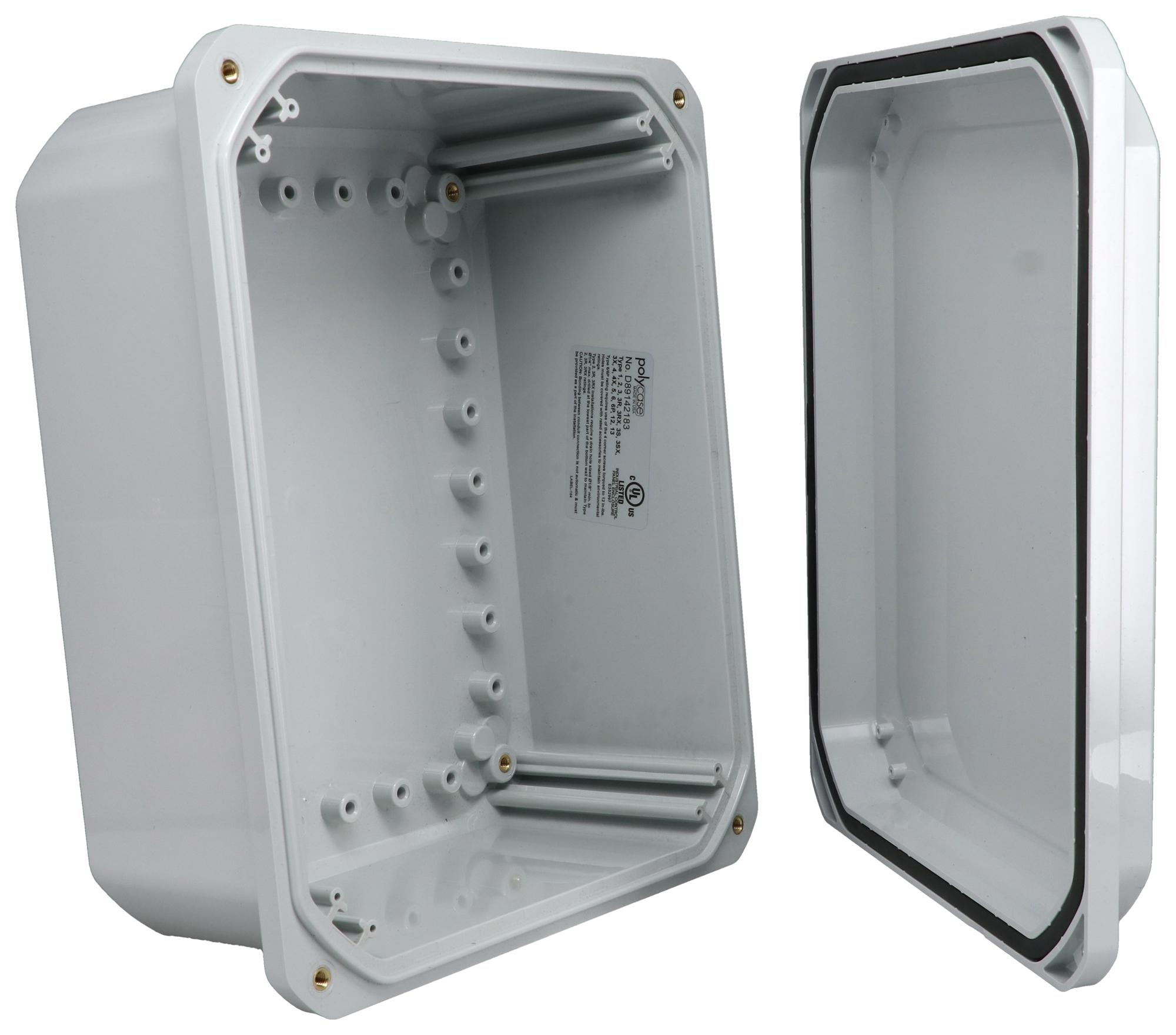 Bud Industries Dps-28710 Enclosure, Outdoor, Pc, Light Grey