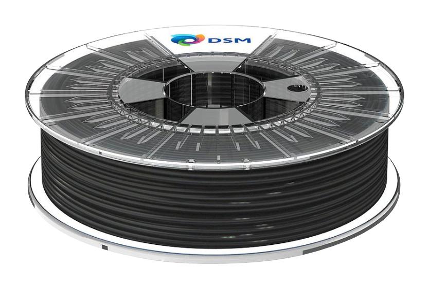 Dsm 2803050001 3D Printer Filament, 1.75mm, Tpc, Black
