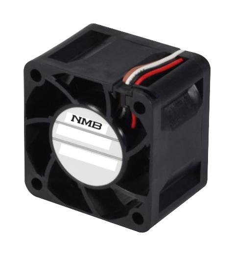 Nmb Technologies 04028Da-12T-Ak-H0 Dc Axial Fan, Ball, 36Cfm, 1.55A, 12V