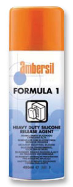Ambersil Formula One, 400Ml Mould Release Agent, Aerosol, 400Ml