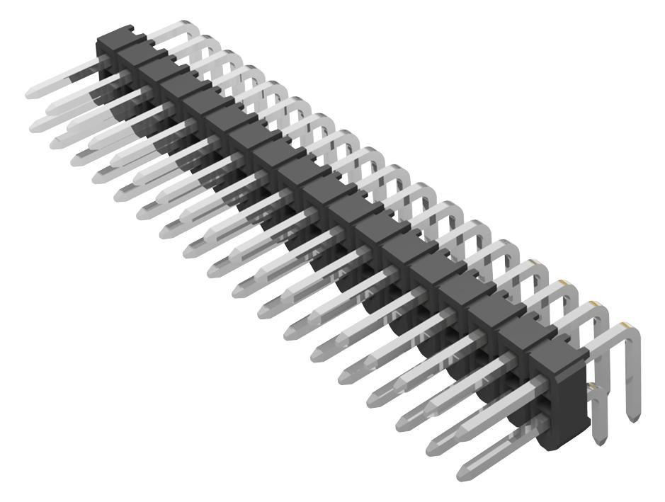 Samtec Tsw-108-11-G-D-Ra Header, 2.54mm, Tht, R/a, 16Way