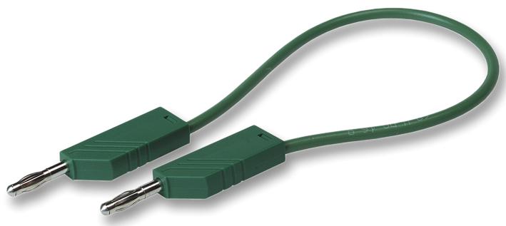 Hirschmann Test And Measurement 934062104 Test Lead, Grn, 1M, 60V, 16A