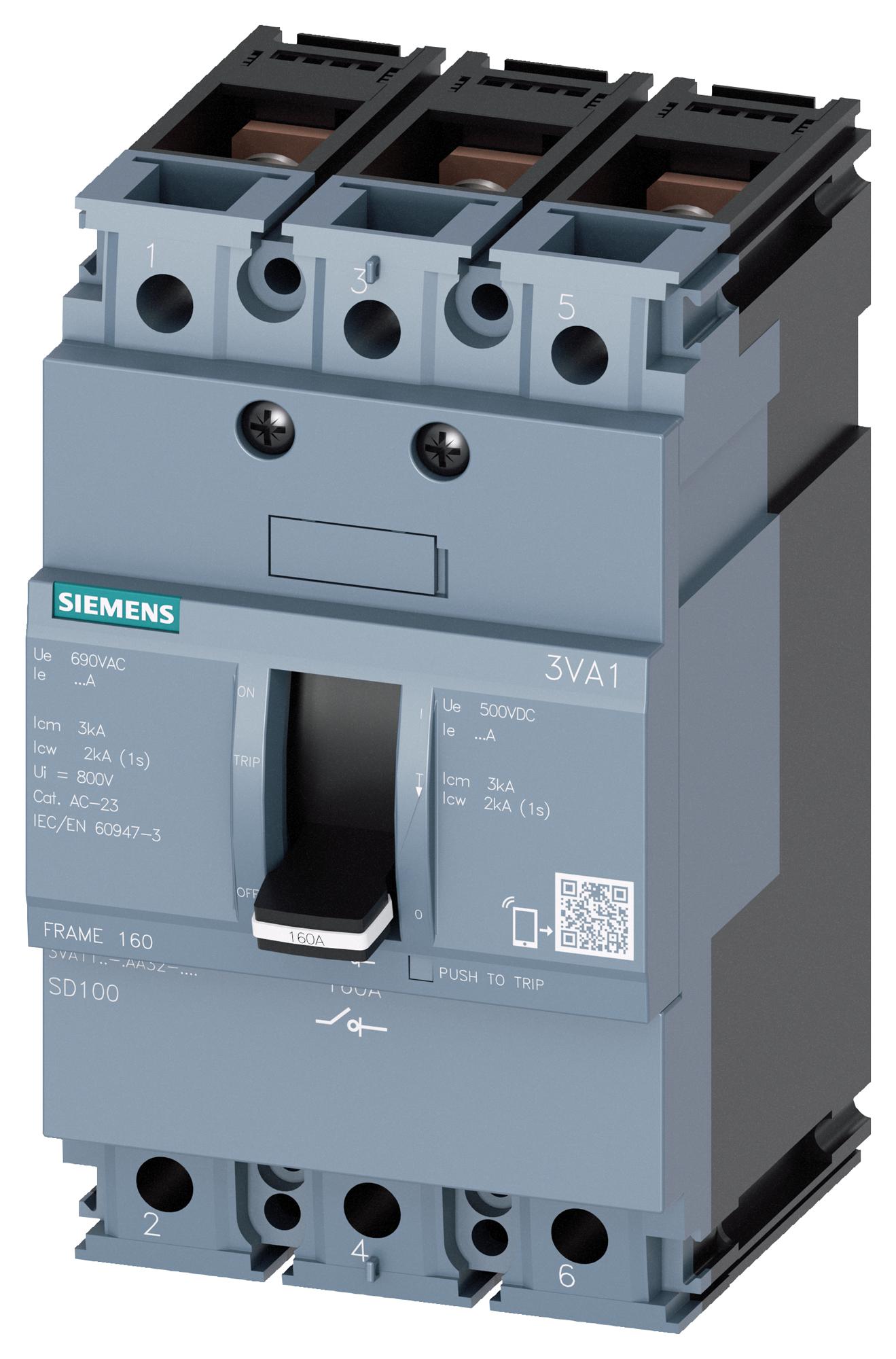 Siemens 3Va1112-1Aa32-0Ba0 Isolator Switches