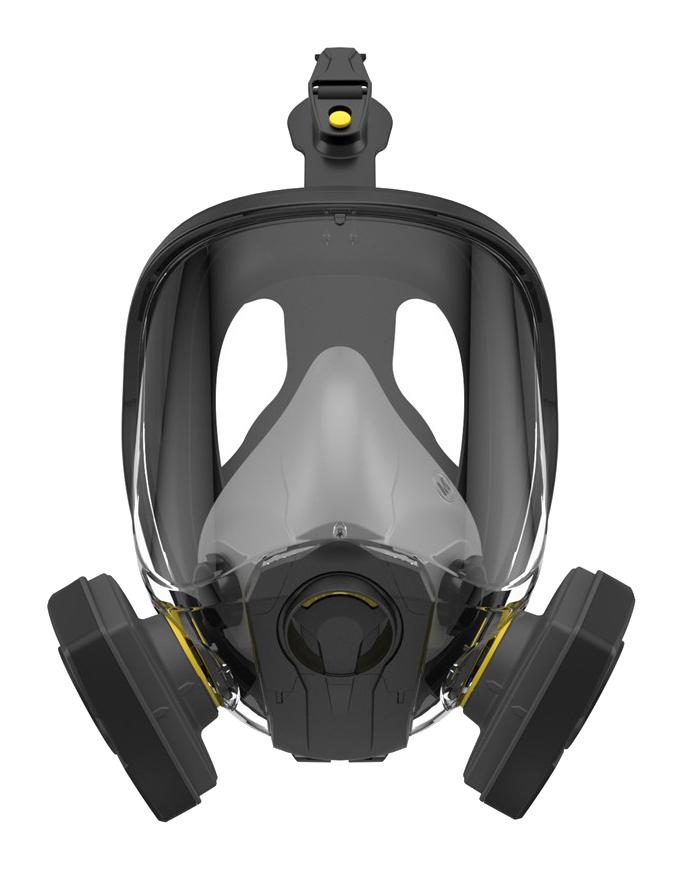 Corpro Re/cp/ffm1600-2/m Full Face Mask, Valved, Medium