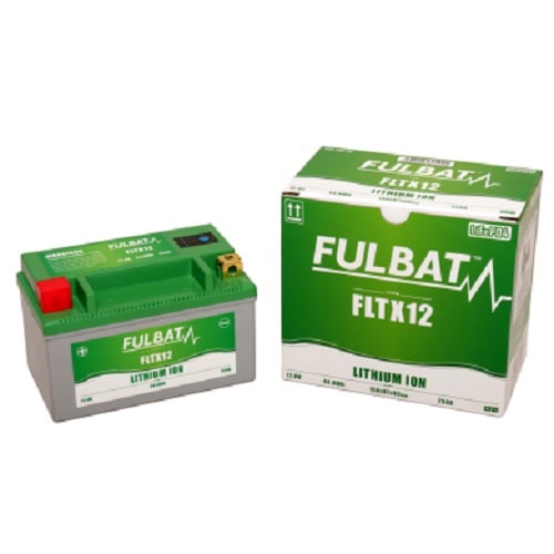 Fulbat FLTX12 Lithium-ion Motorcycle Battery Size