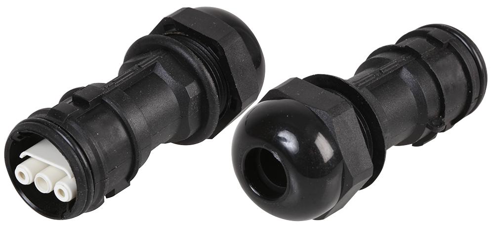 Abb Adaptaflex 185-1A1021-S030-1 Aqua-Safe In-Line W/proof 3P Socket 13mm