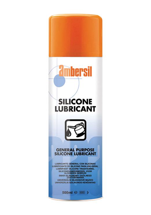 Ambersil Siliconelubricant, 500Ml Lubricant, Silicone, Aerosol, 500Ml