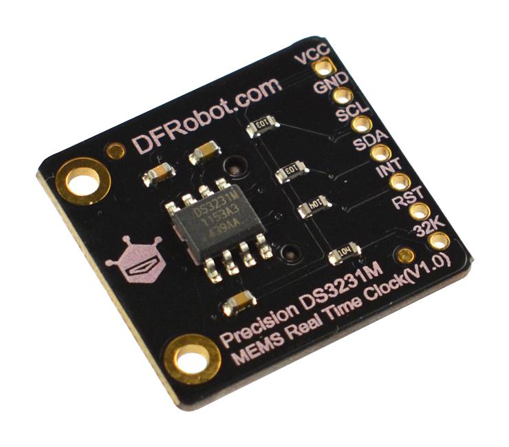 DFRobot Dfr0641 Mems Precise Rtc Module, Arduino Brd