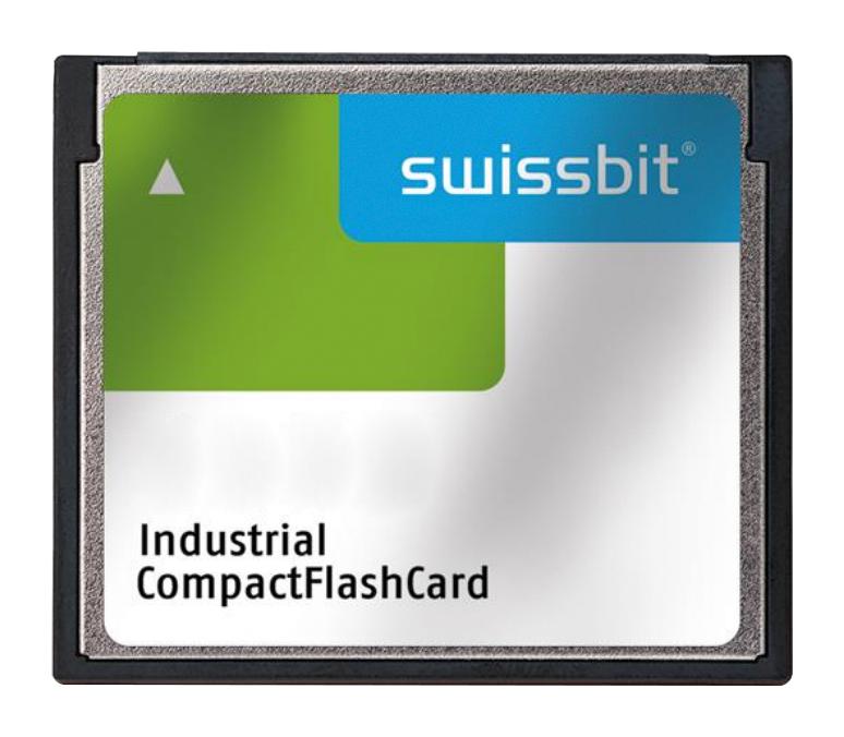 Swissbit Sfcf0128H1Af1To-I-Ms-527-Std Memory Card, Compactflash, 128Mb