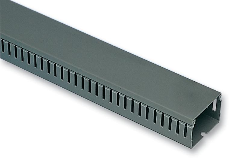 HellermannTyton 184-10078 Trunking, Pvc, Grey, 40X40mm, 2M