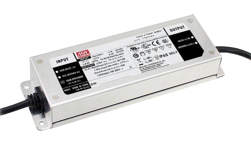 MEAN WELL Elg-100-54 Led Driver, Const Current/volt, 96.12W