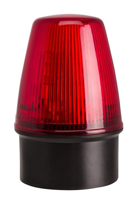 Moflash Signalling Led100-03-02 Beacon, Continuous/flashing, 85V, Red