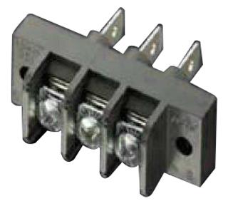 Buchanan / Te Connectivity 6-1437657-9. Terminal Block, Tribarrier, 3 Position, 10-22Awg