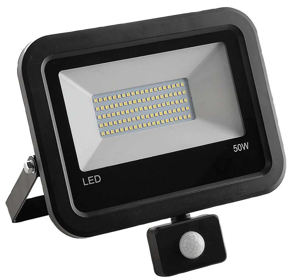 Pro Elec Pel00938 50W Led Floodlight With Pir