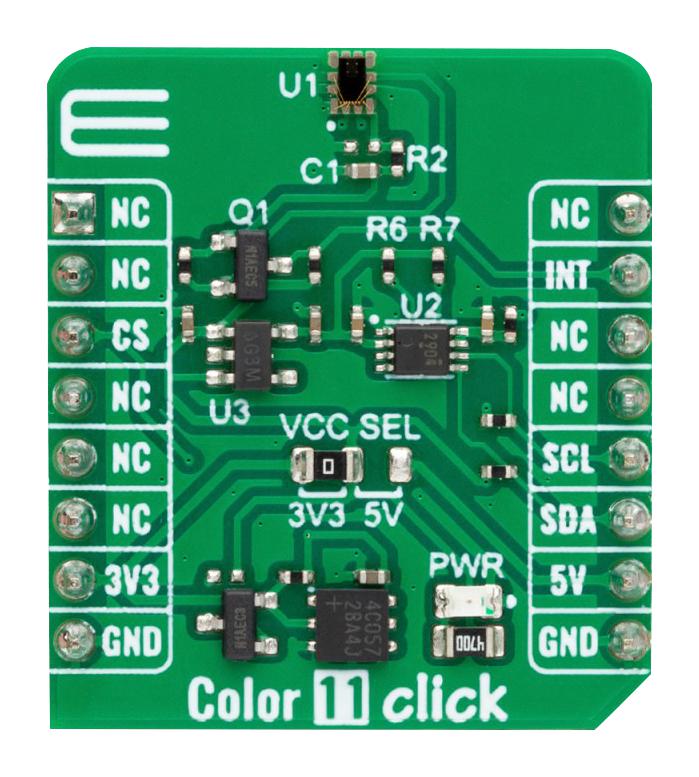 MikroElektronika Mikroe-5894 Colour 11 Click Add-On Brd, 3.3V/5V