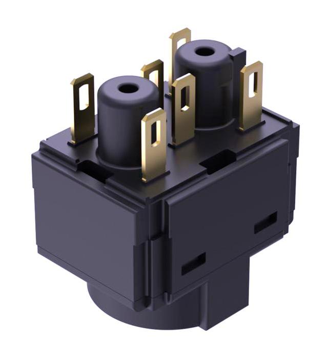 EAO 61-8620.37 Sw Contact Block, Spst, 0.3A/50V/plug In