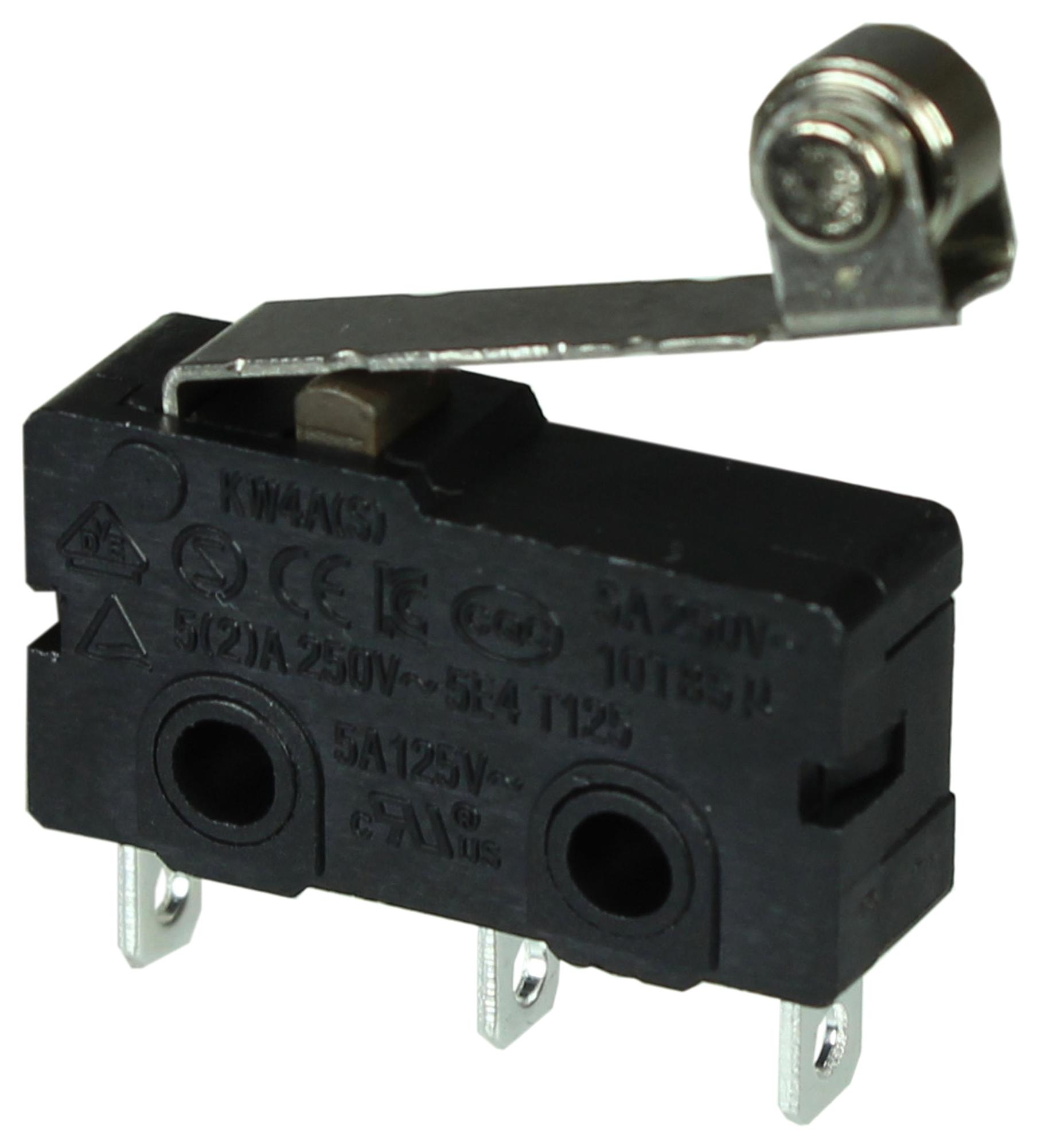 CamdenBoss Csm40550A Microswitch, Spdt, 5A, 250Vac, 0.25N