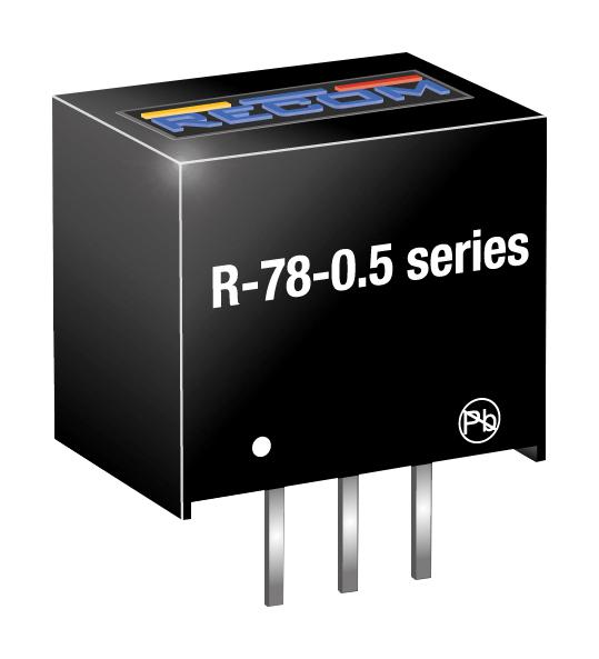 RECOM Power R-7815-0.5 Dc-Dc Converter, 15V, 0.5A