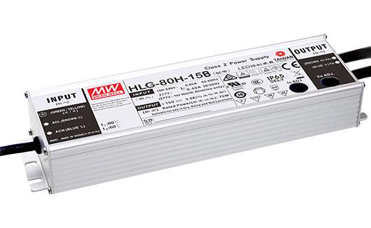 MEAN WELL Hlg-80H-24B Led Driver/psu, Constant Current/voltage