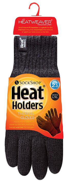 Heat Holders Bsghh91Mlblk Thermal Gloves, Heat Holder, Blk, M/l