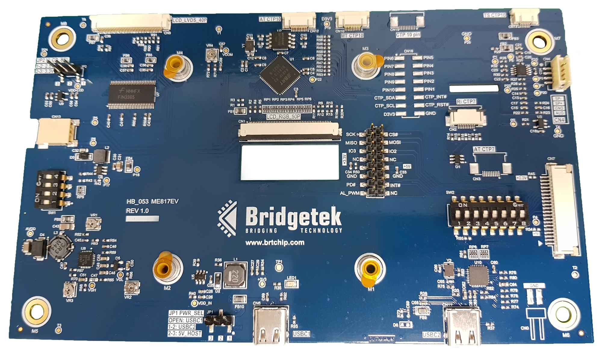 Bridgetek Me817Ev Eval Board, Embedded Video Engine