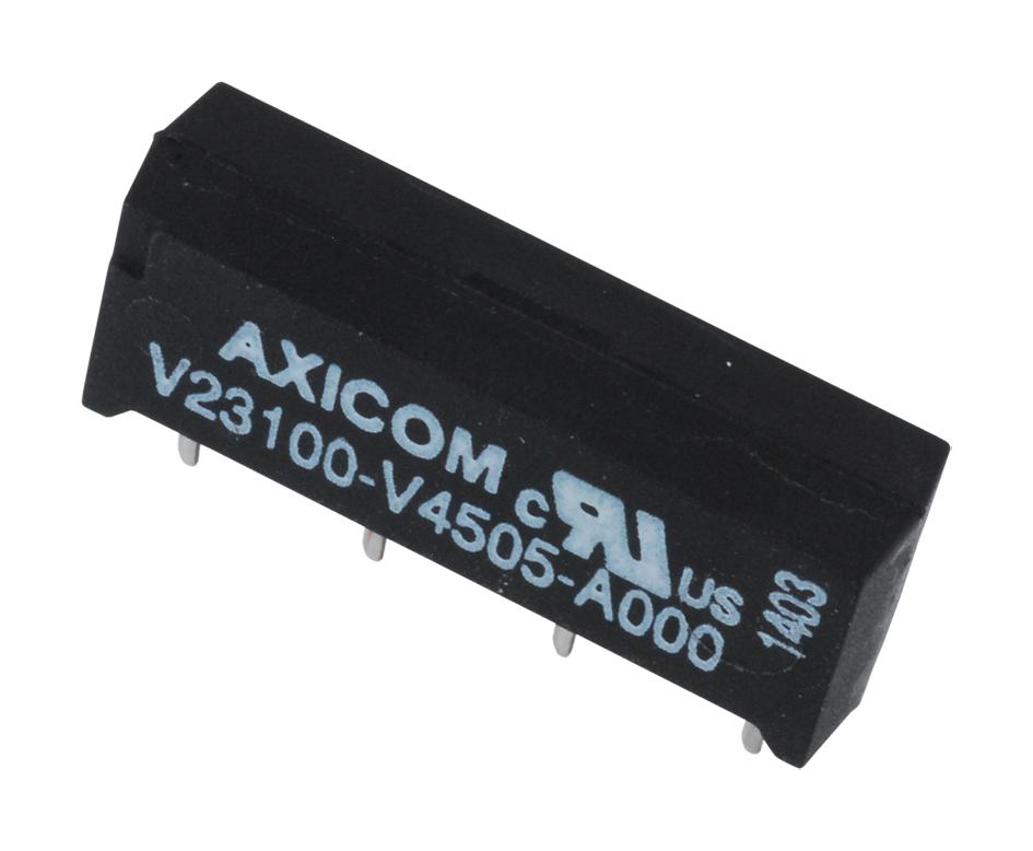 Axicom / Te Connectivity V23100V4505A000 Relay, Reed, Spst-No, 200V, 0.5A, Tht