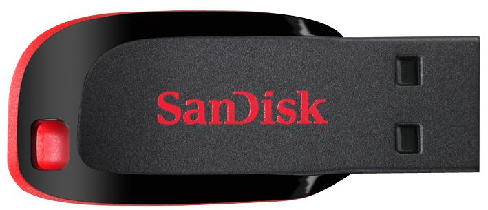 Sandisk Sdcz50-064G-B35 Usb Drive, Sandisk Blade, 64Gb