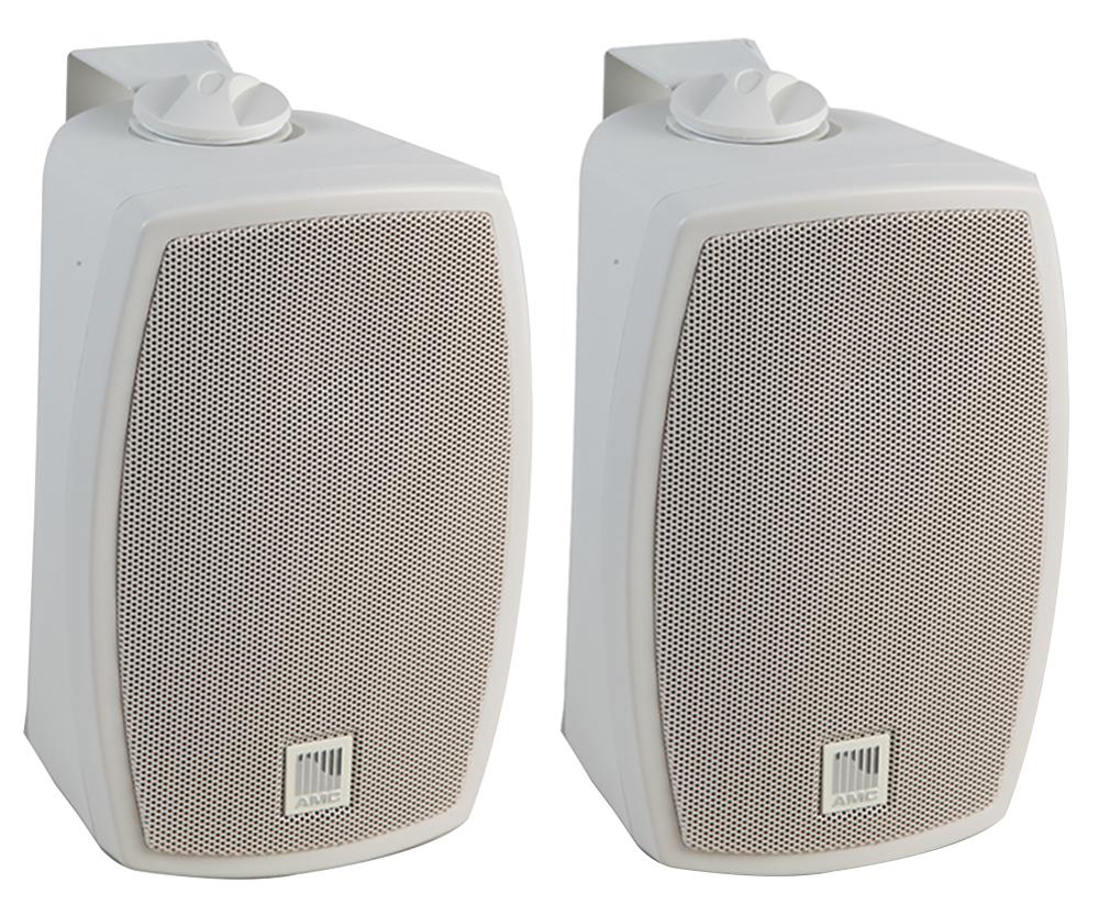 Amc Iplay4Tw Compact Music Speaker C/w Bkt Pair White