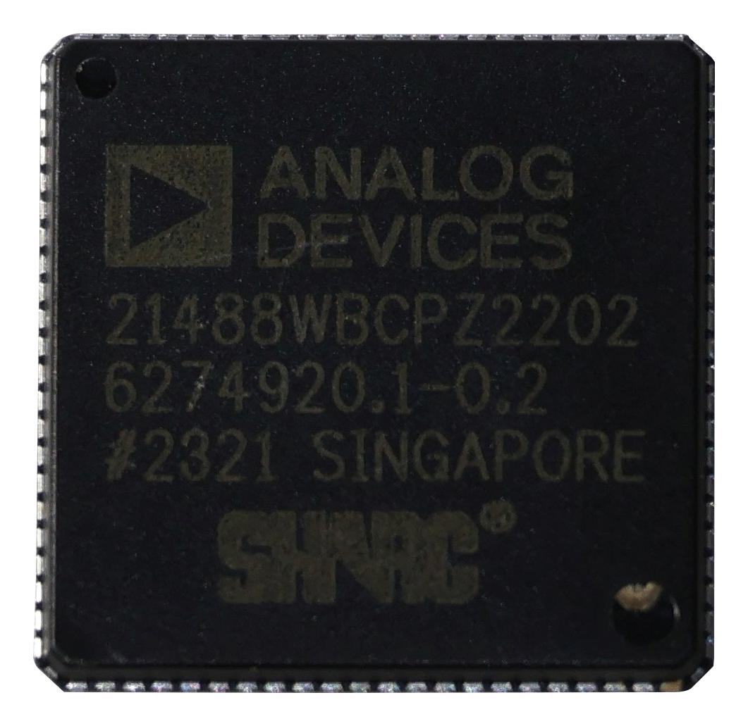 Analog Devices Ad21489Wbcpz402 Audio Processor, 400Mhz, 16I/o, Lfcsp