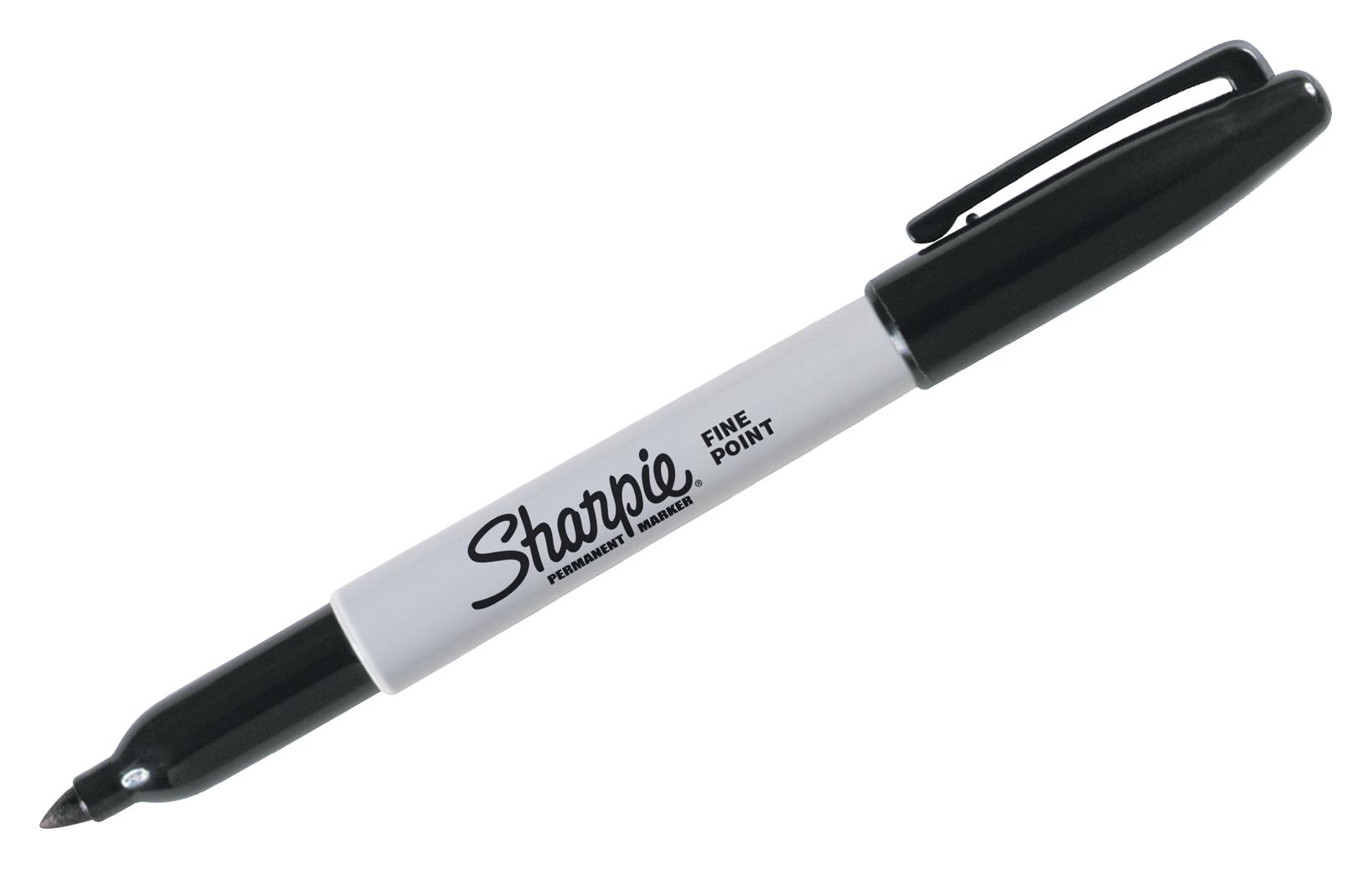 Sharpie 1985857 Permanent Marker, Fine Tip, Black
