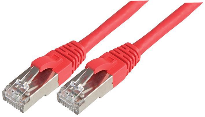 Connectorectix Cabling Systems 003-010-020-05C Patch Lead, Cat 6A, Sftp, Red 2M