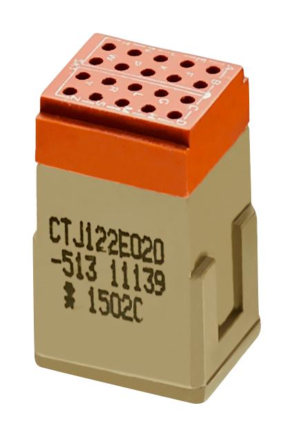 Deutsch Connectors / Te Connectivity Ctj122E04F-513 Feedback Module, Elastomer, Size 22
